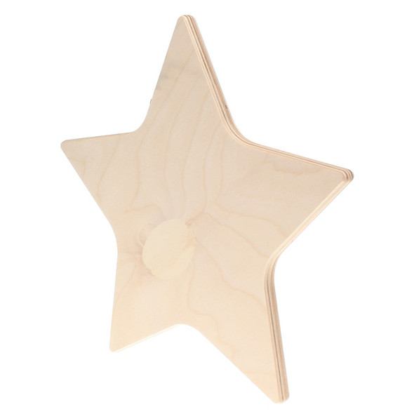 Good Wood By Leisure Arts Plaques Star 11.5 inch Birch