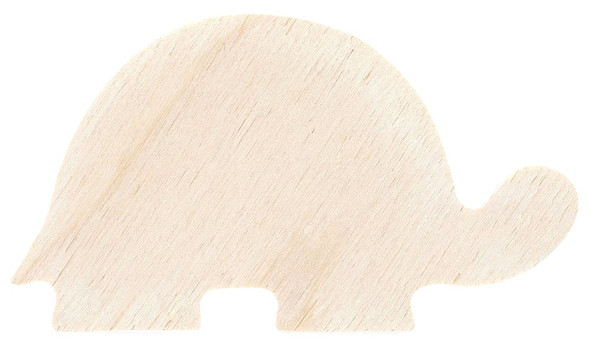 Good Wood By Leisure Arts ½ inch Thick Shapes Turtle