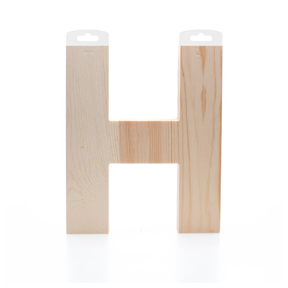 Hampton Art Wood Letter Craft Me 8 inch x 6.5 inch x 1 inch H