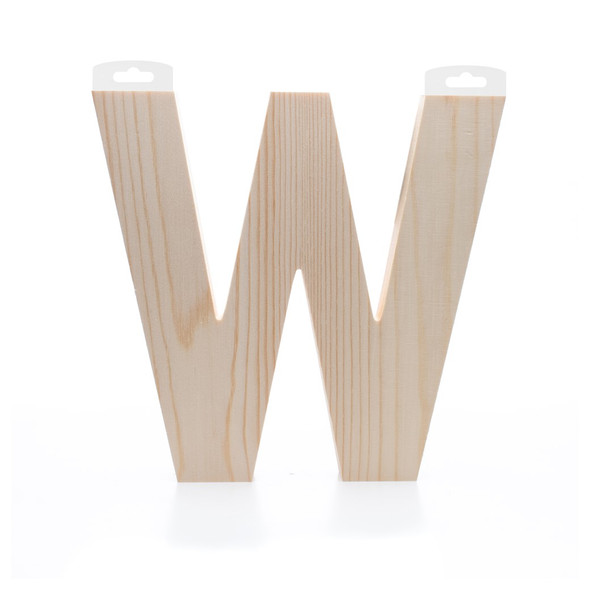 Hampton Art Wood Letter Craft Me 8 inch x 8.25 inch x 1 inch W