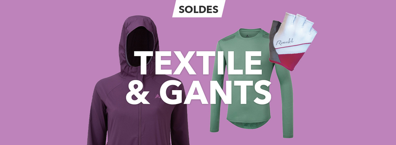 Soldes – Textile et gants