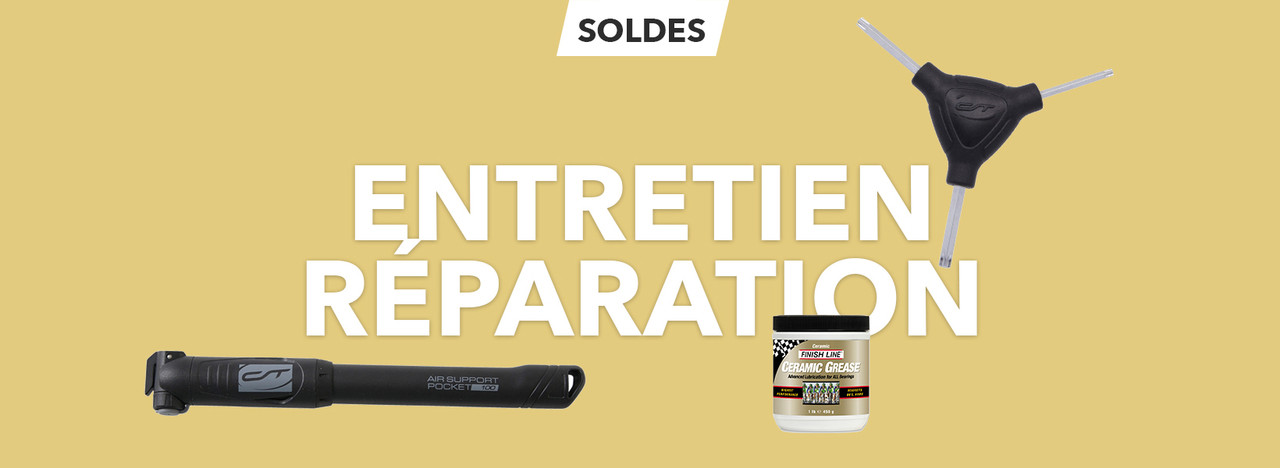 Soldes – Entretien et réparation