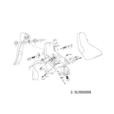 RED FORCE RIVAL SHIFTER CLAMP KIT PAIR