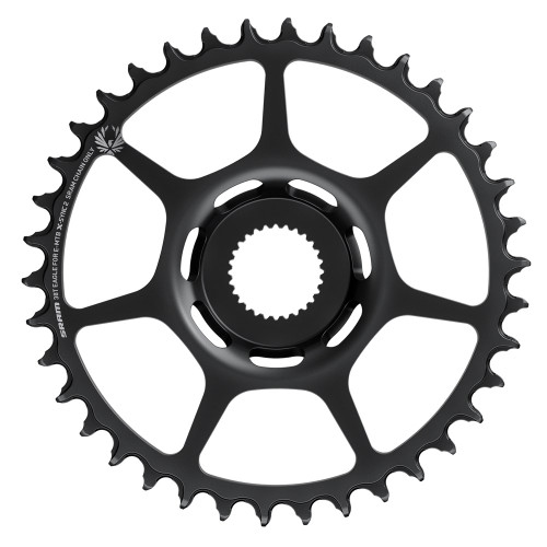 Plateau Mtb (Ebike) 1x BOSCH Gen 4 ACIER 11/12 V - 38T /  X-Sync™ 2 / Gen4 splinned DM - Black