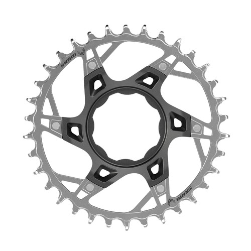 Plateau Mono SRAM XX T-TYPE EAGLE TQ 34 Dents 12V DirectMount Alu Noir EMTB