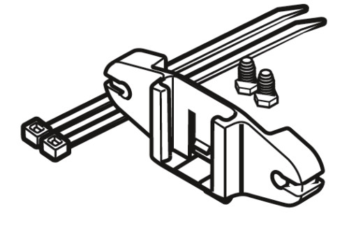 ADAPTATEUR A COLLIER PORTE BAGAGE POUR ECLAIRAGE ARRIERE