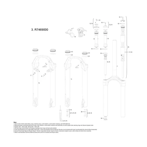 KIT PONTETS DE FREINS - ACIER (2)