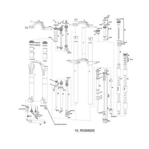 10 BXR RACE MOCOIS COMP DAMPER & KNOB
