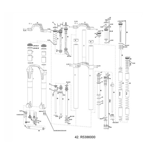 Service Kit ROCKSHOX BOXXER RACE/RC (2010-2016)