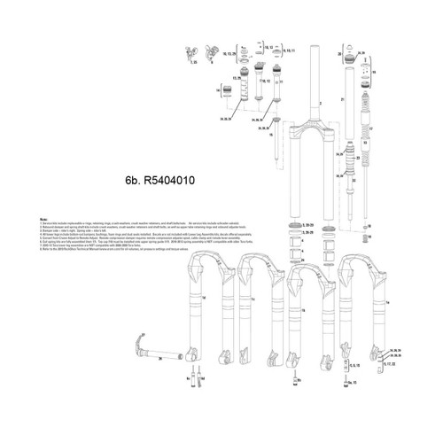 REB ADJ KNOB/BOLT KIT - 2010 LONG
