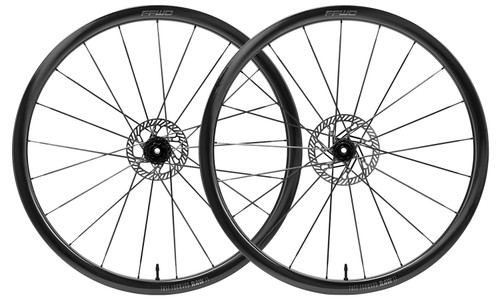 PAIRE DE ROUES  RAW 33 - TLR Disque - FFWDxCERAMICSPEED / Shimano GLOSS BLACK