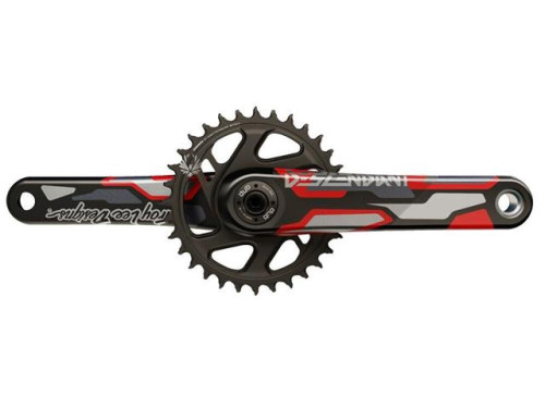 Pédalier 12V EAGLE DESCENDANT Carbon TroyLeeDesigns DUB BOOST148 DM 32 Dents X-Sync2 Noir 175MM Pédalier 12V EAGLE DESCENDANT Carbon TroyLeeDesigns DUB BOOST148 DM 32 Dents X-Sync2 Noir 175MM