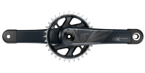 Pédalier X01 ALL DH DUB83 DM XSYNC2 NOIR B1 165MM