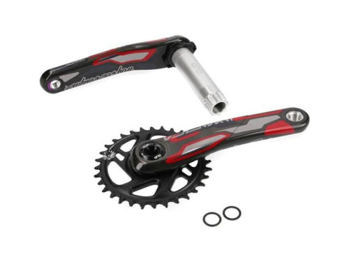 Pédalier 12V EAGLE DESCENDANT Carbon TroyLeeDesigns DUB BOOST148 DM 32 Dents X-Sync2 Noir 170MM