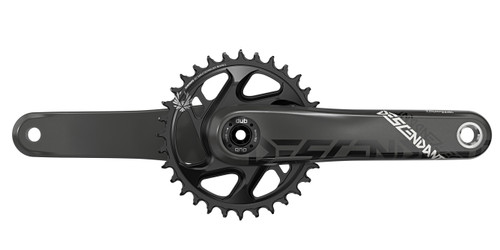 Pédalier 12V EAGLE DESCENDANT Carbon DUB Cannondale-AI DM 32 Dents X-Sync2 Noir 170MM
