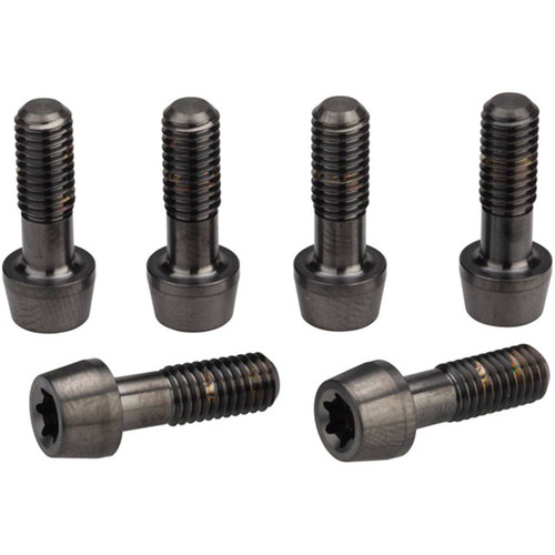 Kit de Visserie pour Potence SERVICE COURSE SL  - Titane/Incl. 6x Vis Torx® T25 - Matte Black anodized
