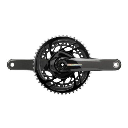 Pédalier FORCE D2 2X DUB DM 175MM 48-35DENTS (SANS BOITIER)