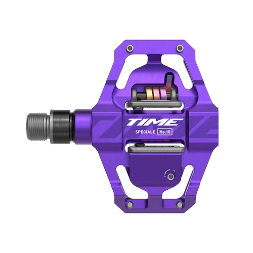 Pédales SPECIALE 10 Small Violet + Cales ATAC 13°/17° B1