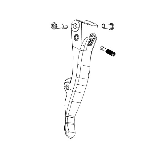 PALETTE DROITE POUR LEVIER SRAM RED AXS E2