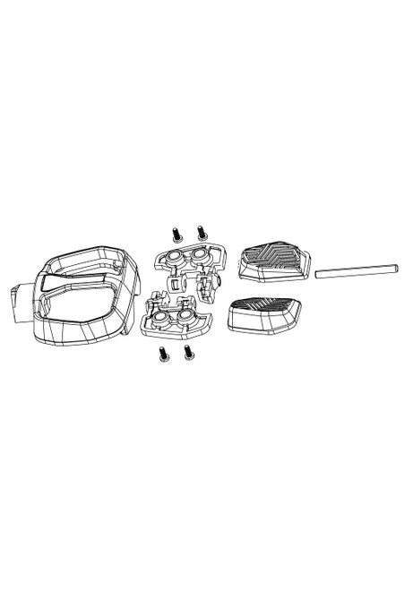 Boutons pour Commande SRAM POD ULTIMATE Module Cover Kit