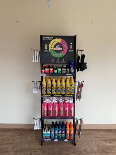 Présentoir tablettes (présentoir complet) FINISH LINE