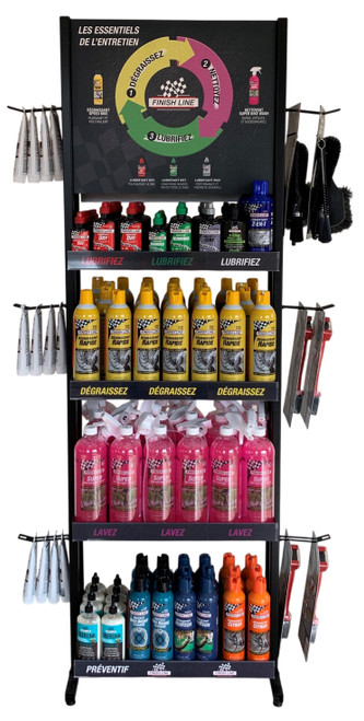 Présentoir tablettes (présentoir complet) FINISH LINE