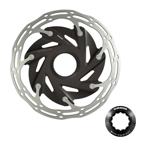 DISQUE CENTERLINE X 2P CENTERLOCK 160MM (AVEC ECROU DE SERRAGE EMPREINTE INTERNE)