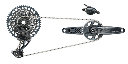 GROUPE  GX EAGLE 12V MONO DUB 32 DENTS 10/52 170MM