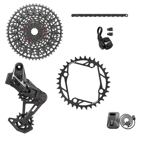 GROUPE E-MTB  X0 104BCD AXS T-TYPE 36D CLIP-ON 10/52 SANS MANIV. GROUPE E-MTB  X0 104BCD AXS T-TYPE 36D CLIP-ON 10/52 SANS MANIV.