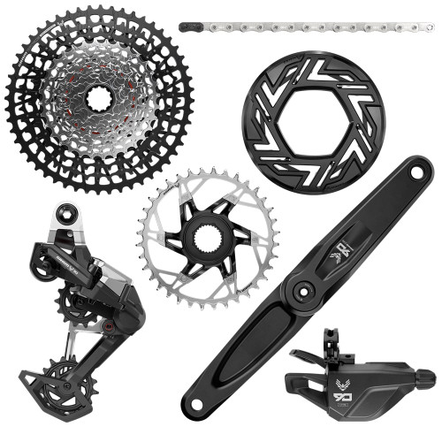 Groupe E-MTB Eagle 90 BOSCH T-Type ISIS165mm 36 Dents Clip-On Cassette 10/52