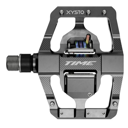 Pédales XYSTO X-Large Gris + Cales ATAC 13°/17° C1