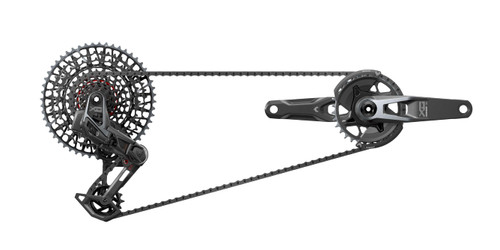 Groupe SRAM X0 T-TYPE AXS Q174 CL55 DUB Wide 32 Dents 165mm 10/52 USB-C