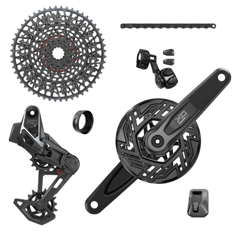Groupe E-MTB SRAM X0 BOSCH ISIS AXS T-TYPE 36 Dents Clip-On Guard 160 10/52 USB-C