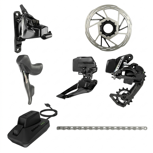 GROUPE SRAM FORCE AXS D2 / E1 12V /!\ ATTENTION CE GROUPE EST UN PANACHAGE DE COMPOSANTS VERSION D2 ET E1 /!\