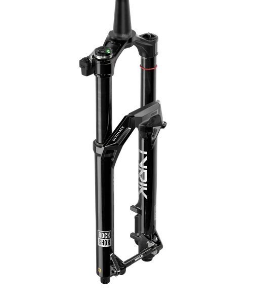 Fourche ROCKSHOX Lyrik Ultimate Flight Attendant - 29" Boost™15x110 160mm Gloss Black Tpr 44offset C5/R55LinearXL(Bolt on Fenders,Star nut,Maxle Stealth,Battery,USB-C Charger)E1