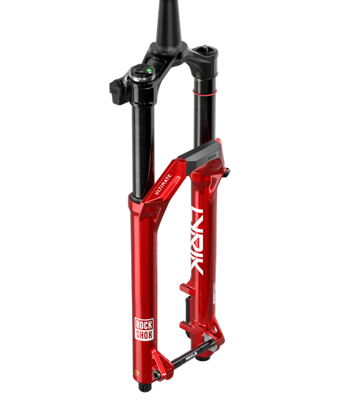Fourche ROCKSHOX Lyrik Ultimate Flight Attendant - 29" Boost™15x110 160mm Electric Red Tpr 44offset C5/R55LinearXL(Bolt on Fenders,Star nut,Maxle Stealth,Battery,USB-C Charger)E1
