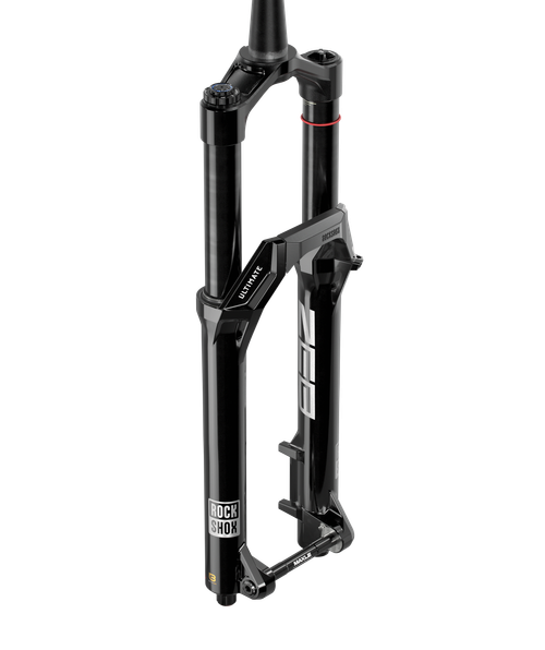 Fourche ROCKSHOX ZEB Ultimate CHARGER 3.2 RC2 - 27.5" Boost™ 15x110 160mm Black Alum Str Tpr C5/R55 44offset LinearXL (includes Bolt on Fenders, Star nut, Maxle Stealth) B1