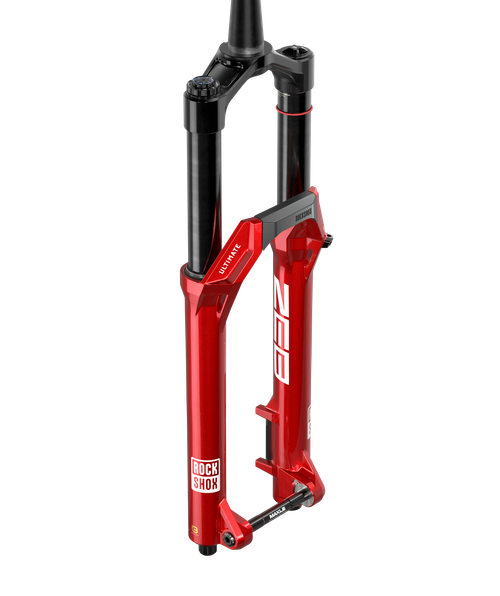 Fourche ROCKSHOX ZEB Ultimate CHARGER 3.2 RC2 - 27.5" Boost™ 15x110 150mm Red Alum Str Tpr C5/R55 44offset LinearXL (includes Bolt on Fenders, Star nut, Maxle Stealth) B1