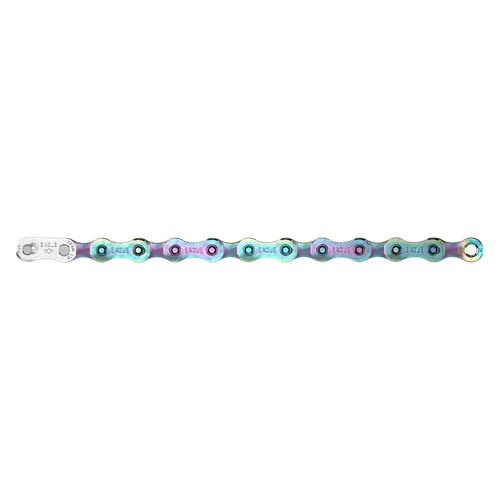 Chaine S500 Eagle drivetrain Solid Pin 126 link Powerlock 12 speed Rainbow