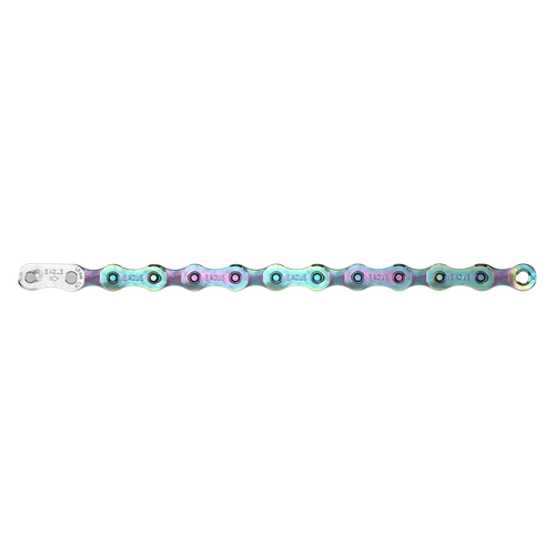 Chaine S500 Eagle drivetrain Solid Pin 126 link Powerlock 12 speed Rainbow