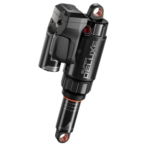 Amortisseur Super Deluxe Ult Flight Attendant - (210x55)LinearXLAir, TokenLoc3n,Reb55/Comp30,Mid4-Lock6,HydrBottomStdStd75deg(Battery,USB-C Charger)-D1 StumpjumperEvoS2-S6 2021-2024