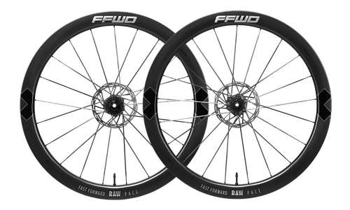 Paire de roues RAW PACE (48) - TLR Disque - FFWDxCERAMICSPEED / Sram XDR
