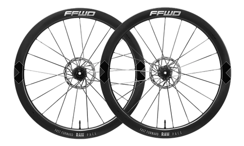 Paire de roues RAW PACE (48) - TLR Disque - FFWDxCERAMICSPEED / Campagnolo N3W