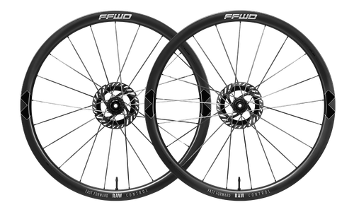 Paire de roues RAW CONTROL (36) - TLR Disque - FFWDxCERAMICSPEED / Sram XDR