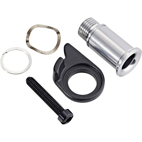 Kit Visserie (B-Bolt) pour Dér. Arrière Route RED ETAP - 11 V / Alu & Acier / Vis + plaquette + clip - Black & Silver