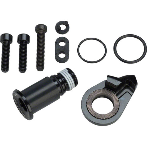 Kit Visserie (B-Bolt & Régl.) pour Dér. Arrière Mtb XX1 EAGLE - 12 V / Alu & Acier / Vis (Btr5 + Btr3) + plaqu. + clip - Black