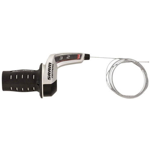 COMMANDE DE VITESSES GAUCHE CENTERA A1 TWISTER 3V GRIP SHIFT NOIR