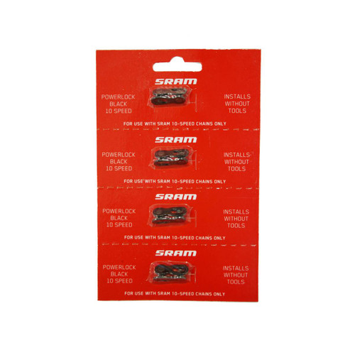 ATTACHE RAPIDE  POWERLOCK 10V NOIR (X4 PIECES)