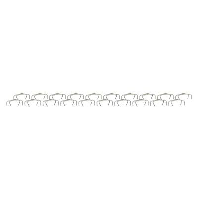 Ressorts de Plaquettes ETRIER S4 + TRAIL - Acier Inox / 1 Paire - Silver