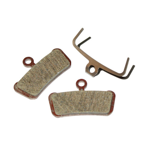 Plaquettes de Frein MEDIUM - Organic / Aluminium-backed / Quiet / 1 Paire - Silver